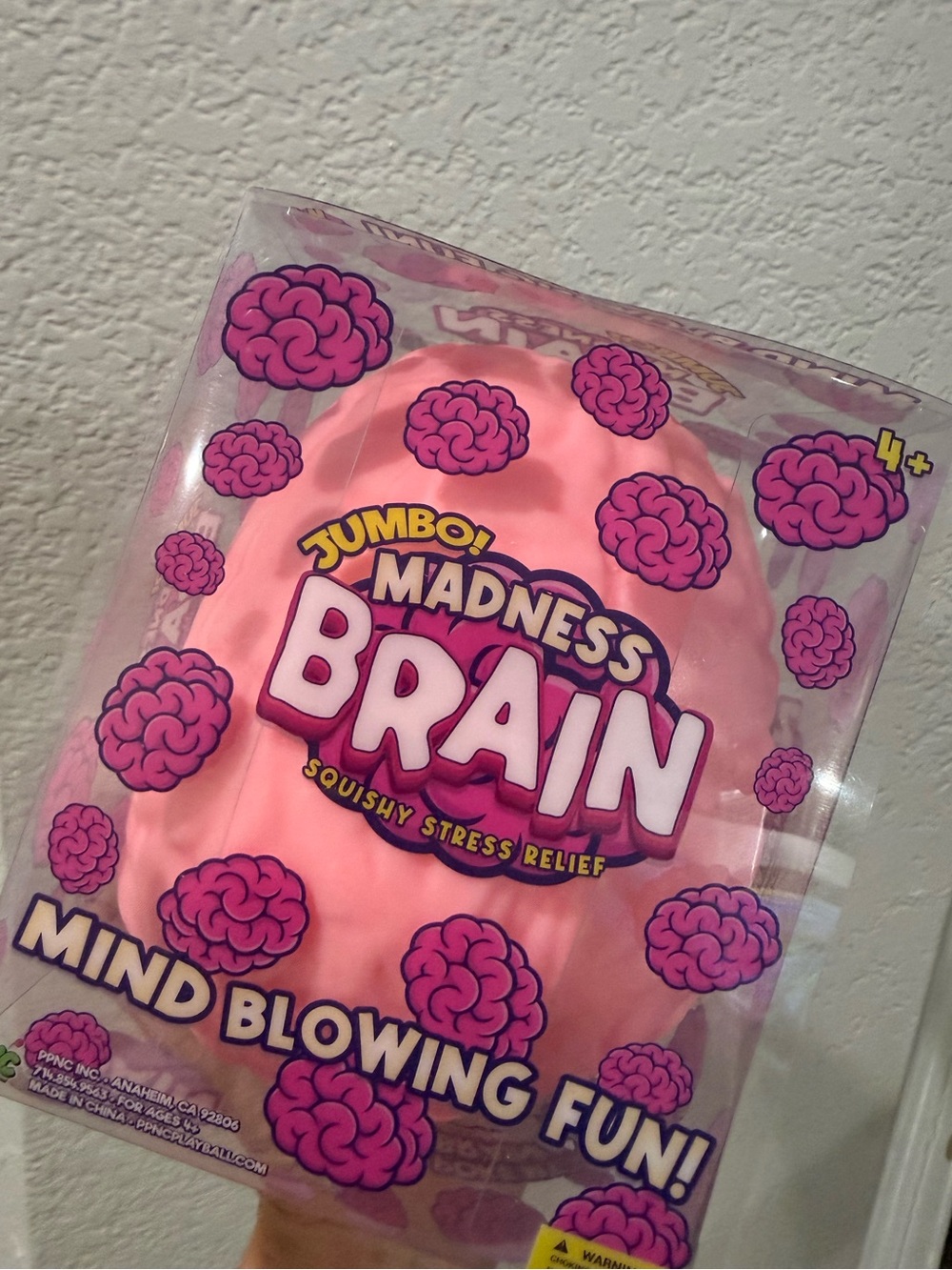 Jumbo Madness Brain Mind BlowJumbo Madness Brain Mind Blowing Squishy Fidget Toy